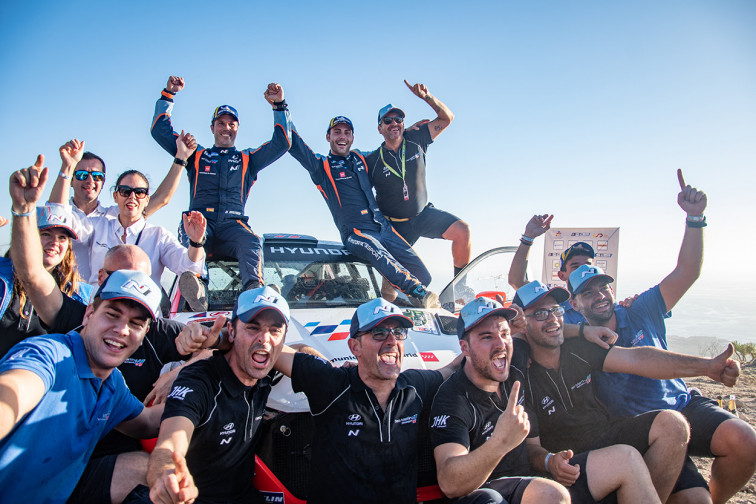 ​Pepe López y Borja Rozada, con Hyundai i20, campeones de España de Rallyes