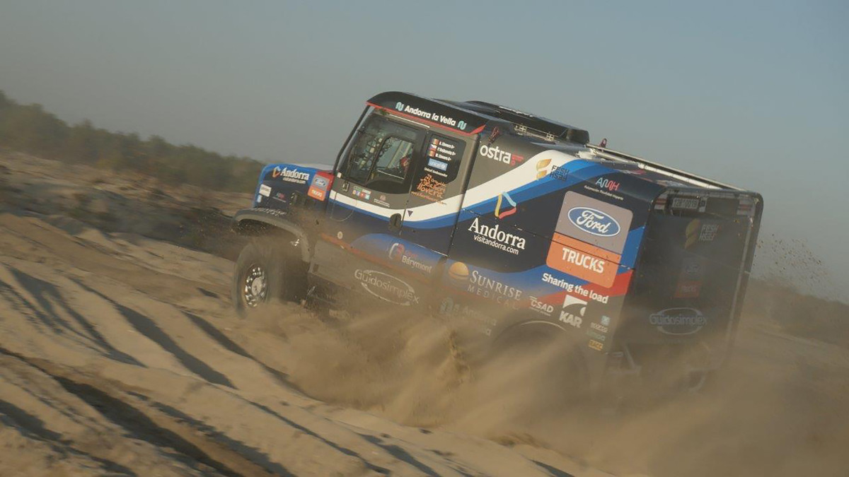 Albert LLovera volveru00e1 al Dakar como piloto de Ford Trucks Espau00f1a (4)