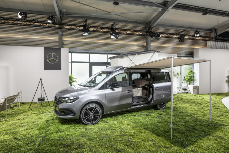 Concept EQT Marco Polo, la nueva micro camper de Mercedes totalmente eléctrica
