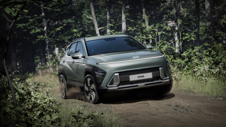 Con una estampa futurista, el nuevo Hyundai Kona se ofrecerá en cuatro variantes
