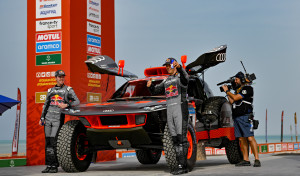​Audi comienza el Dakar 2023 marcando territorio en la etapa prólogo