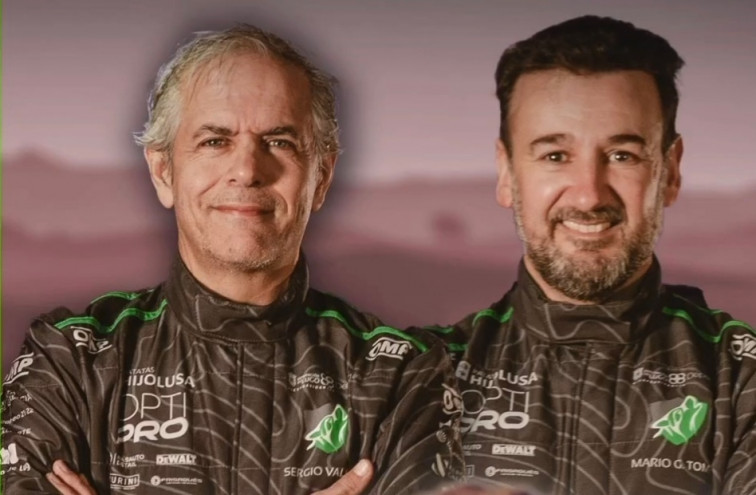 Los gallegos Sergio Vallejo y Mario Tomé debutan en la presente edición del Dakar