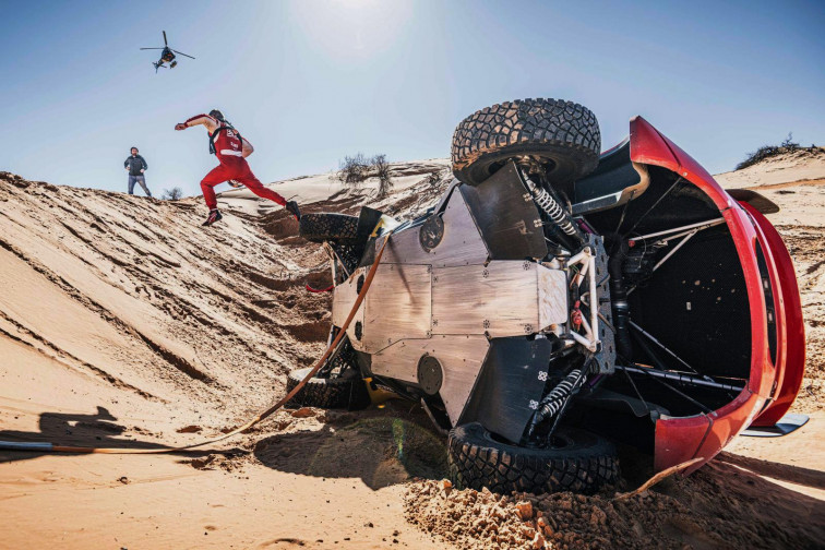 Dakar 2023. Etapa 5. Un protestón Al-Attiyah marca más distancia con sus rivales