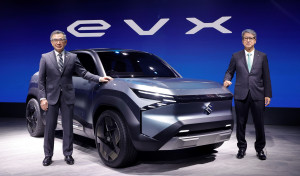 Suzuki da a conocer el eVX, un avance de lo que será su primer SUV eléctrico