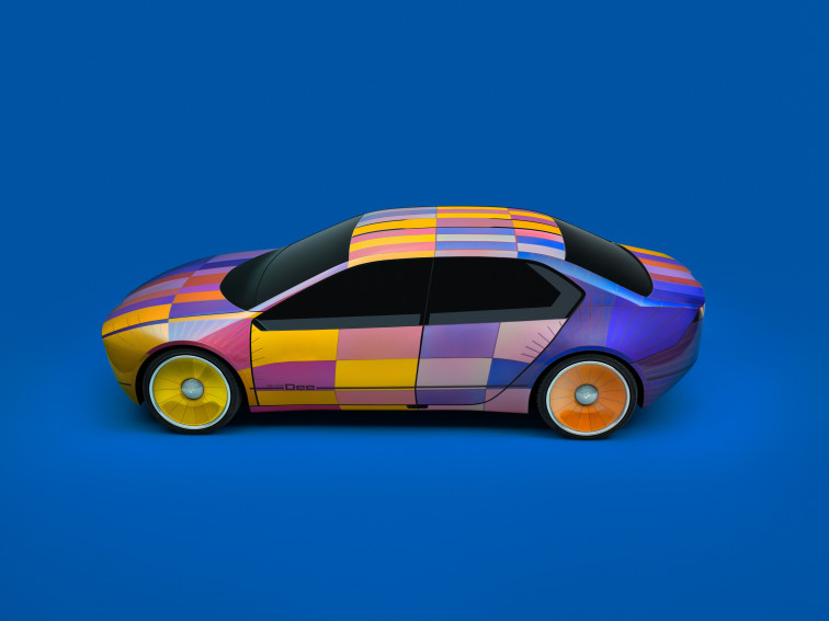 El futurista BMW I Vision Dee centro de todas las miradas en Las Vegas