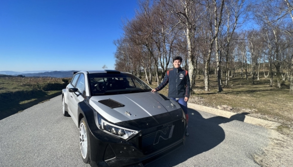 El piloto de rallyes Óscar Palomo se une a Hyundai en el S-CER