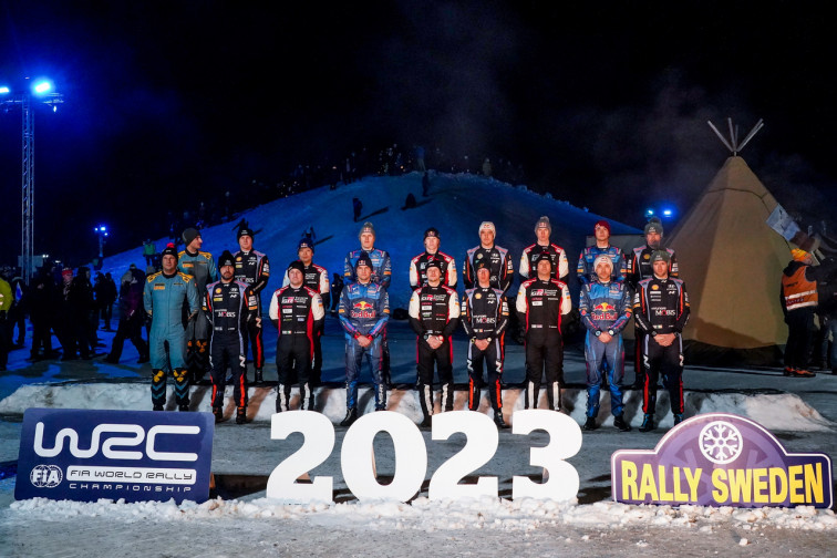 Rovanpera manda en la primera noche del Rallye de Suecia