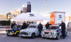 El equipo Seat Históricos participa con tres coches en el Rally Lloret de Mar