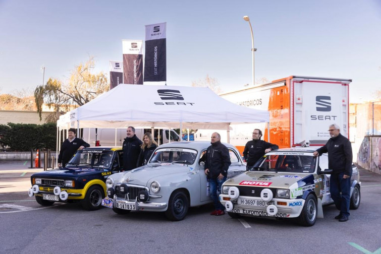 El equipo Seat Históricos participa con tres coches en el Rally Lloret de Mar