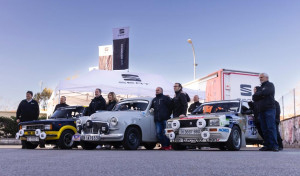 El equipo Seat Históricos en el Rally Lloret de Mar