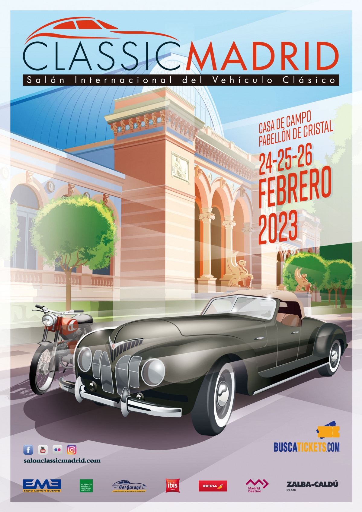 ClassicMadrid 2023, el mayor evento del motor clu00e1sico llega a la Casa de Campo de Madrid (2)