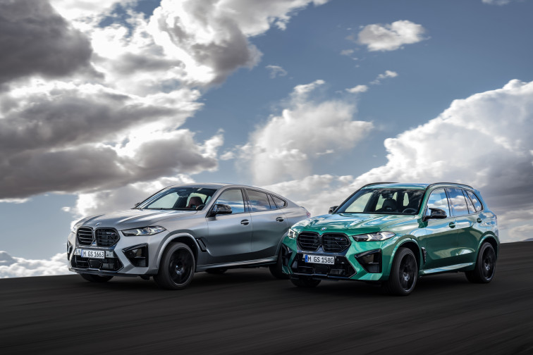 Los BMW X5 M y BMW X6 M equipan el nuevo motor V8 y tecnología de 48 V