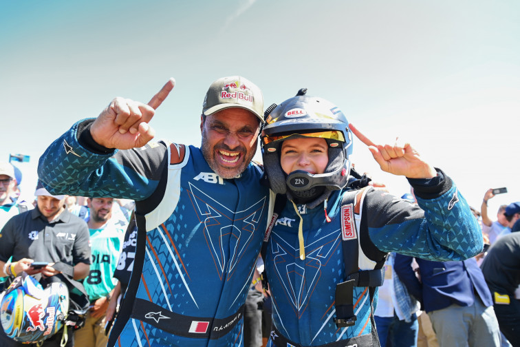 Nasser Al-Attiya y Klara Andersson listos para pasar de la nieve al desierto en el Extreme E