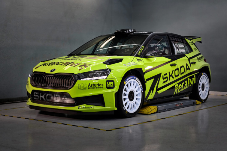 Así es el nuevo Fabia RS Rally2 del Recalvi Team del Supercampeonato de España de Rallyes