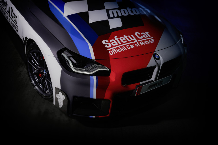 El M2 MotoGP Safety Car conmemora los 25 años de BMW como Coche Oficial de Moto GP