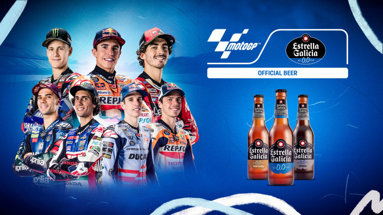 Estrella Galicia 0,0 se convierte en la cerveza oficial de Moto GP para los próximos años