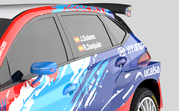 Jan Soláns sustituto de Pepe López a los mandos del Hyundai i20 Rally2 de Teo Martín Motorsport