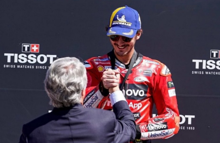 ​MotoGP. Inapelable victoria de Bagnaia en la carrera al Sprint del GP de Las Américas