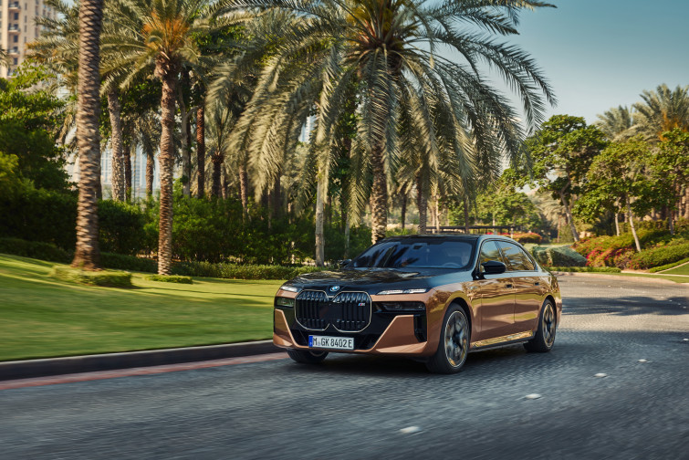 Premiere mundial del BMW i7 M70 xDrive, el eléctrico más rápido y potente de la marca