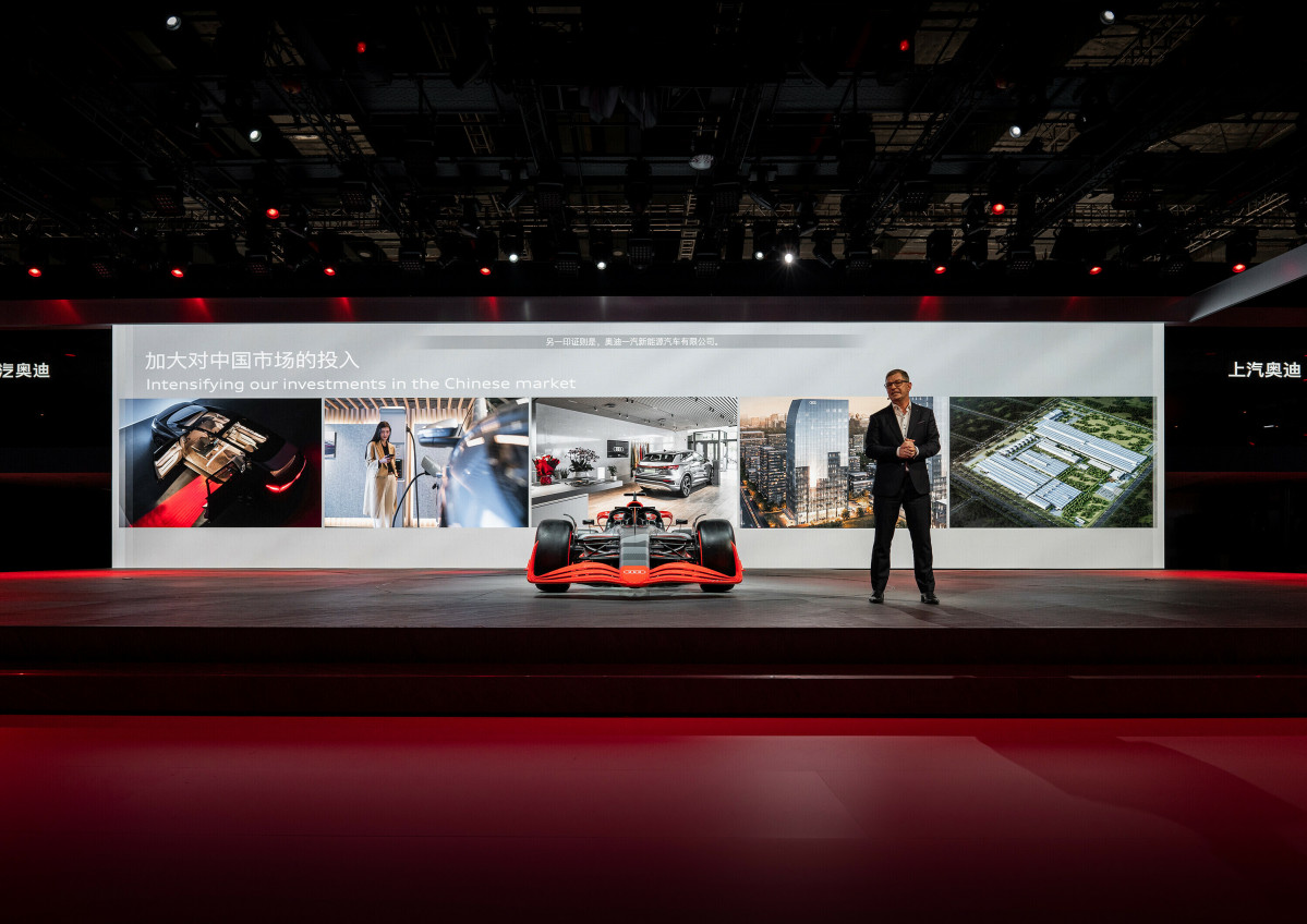 Audi presenta sus vehículos eléctricos y conceptuales en el Salón del Automóvil de Shanghái 2023 (5)