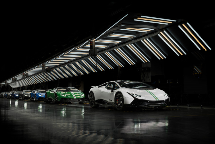 Lamborghini presenta en Milán tres ediciones limitadas de la familia Huracán para conmemorar los 60 años de la marca