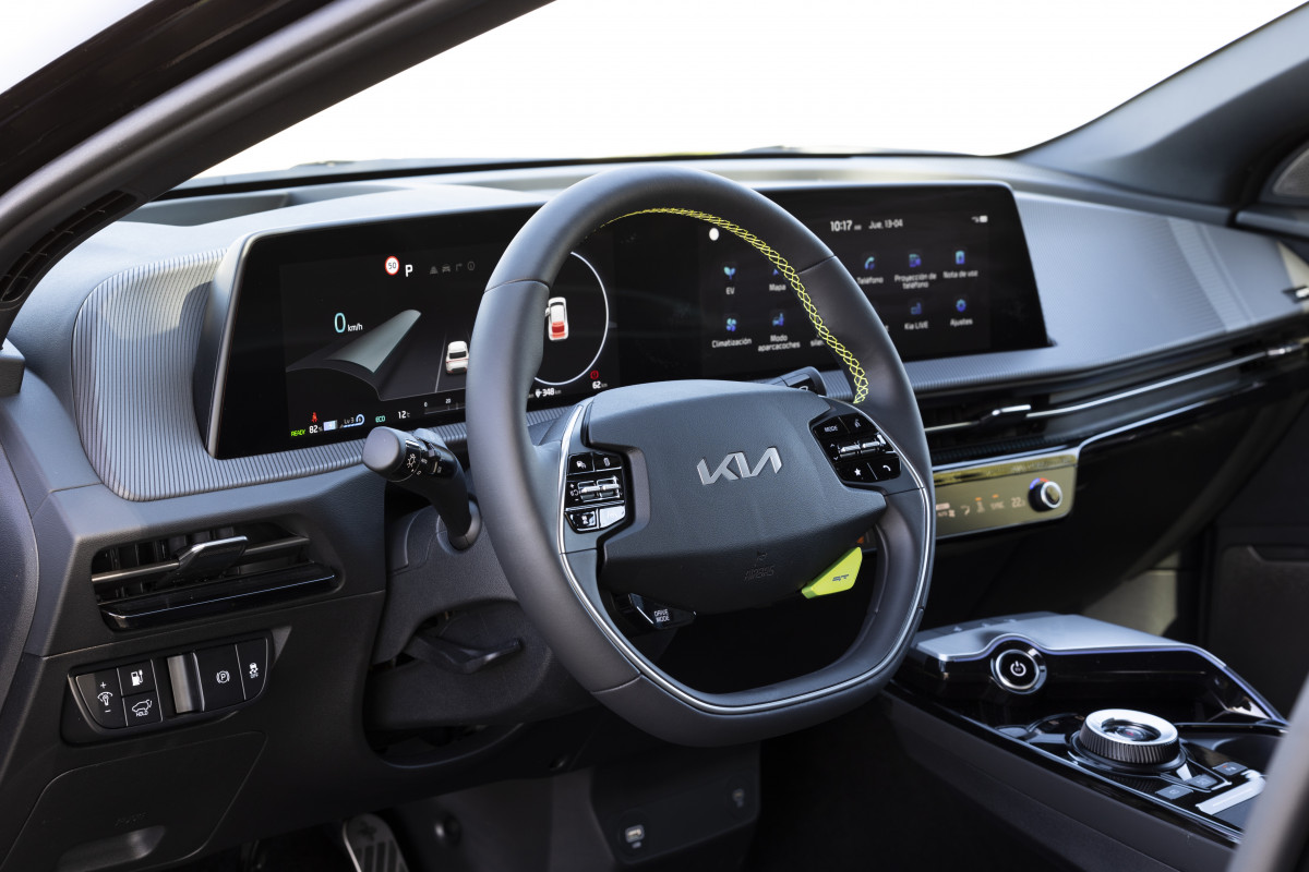 Interior kia ev6