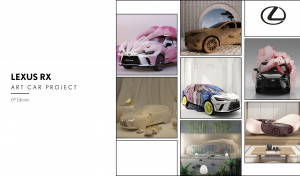 VI edición del concurso Lexus Art Car