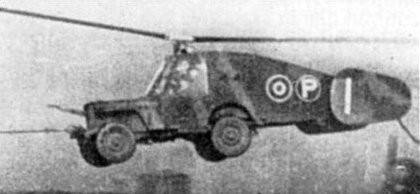 El Rotabuggy el Jeep volador desarrollado durante la Segunda Guerra Mundial (2)