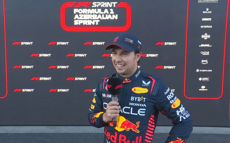 F1. GP Azerbaiyán. Checo se impone en la primera carrera al Sprint de la temporada