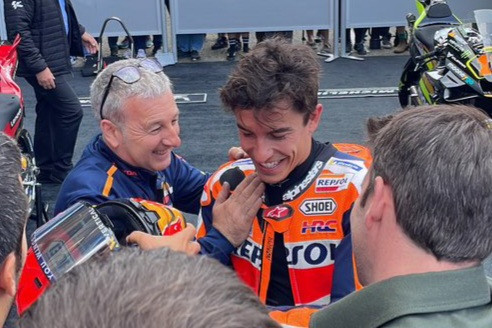 MotoGP. GP de Francia. Márquez aprieta en LeMans para lograr la segunda plaza en parrilla