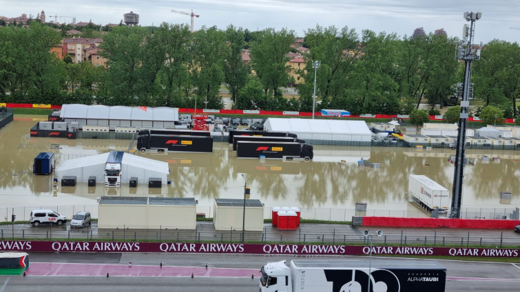 F1. Cancelado el GP de Imola por las graves inundaciones de Italia