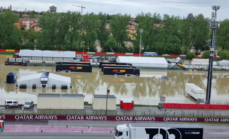 F1. Cancelado el GP de Imola por las graves inundaciones de Italia