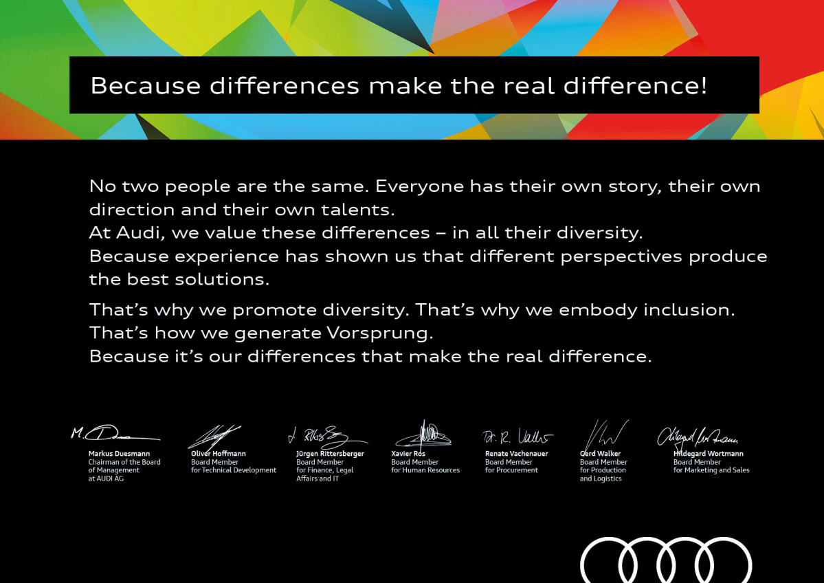 Audi refuerza su compromiso con la diversidad e inclusiu00f3n con nuevas iniciativas (2)