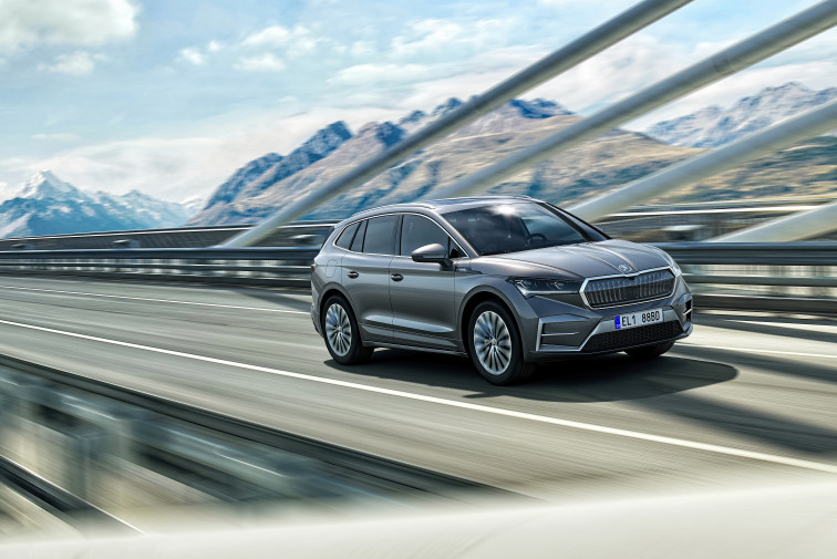 ​Skoda completa la gama de SUV eléctricos con el nuevo Enyaq L&K