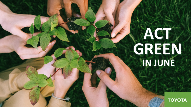 Toyota celebra su Green Month bajo el lema 'ACT GREEN'