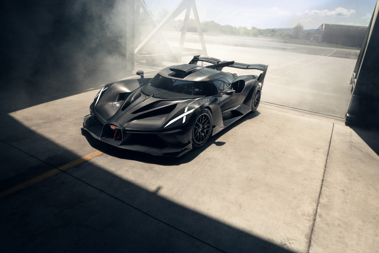 Bugatti Bolide un hipercar exclusivo con motor W16 de 8,0 litros y 4 turbos