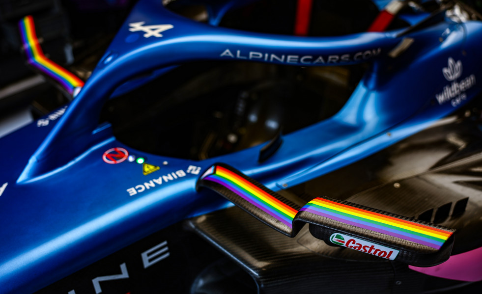 BWT Alpine F1 Team celebra el Mes del Orgullo con acciones de inclusión y diversidad