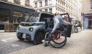 Citroen presenta el 'Ami for All', un vehículo diseñado para personas en silla de ruedas