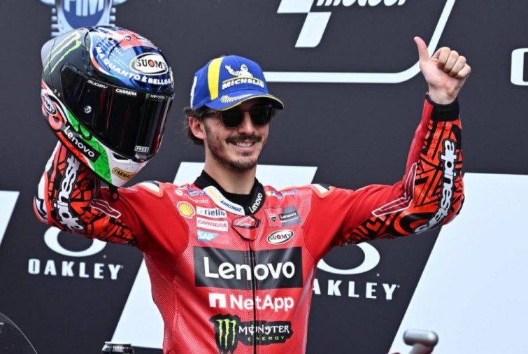 ​Bagnaia se lleva la carrera al Sprint en Mugello, por delante de Bezzecchi y Martín