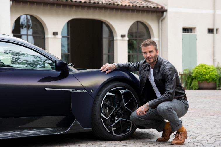 David Beckham diseña su propia colección de automóviles para Maserati: Fuoriserie Essentials
