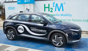 El Hyundai NEXO realiza su primer repostaje de hidrógeno en las instalaciones de Alsa