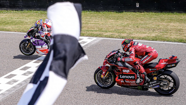 MotoGP. GP Alemania. Martín se doctora ante Bagnaia en Sachsenring