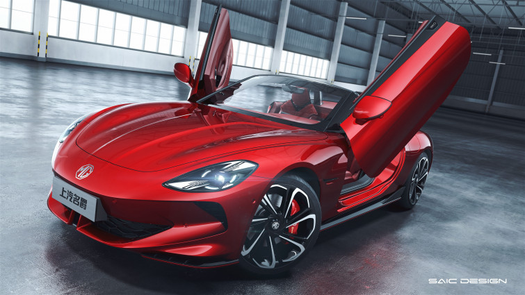 MG Cyberster, otro debut mundial en Goodwood 2023