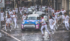 El original SanferMini abrió la semana grande de Pamplona