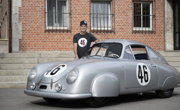 El Porsche 356 SL volvió al circuito de Le Mans donde ganó las 24 Horas en 1951