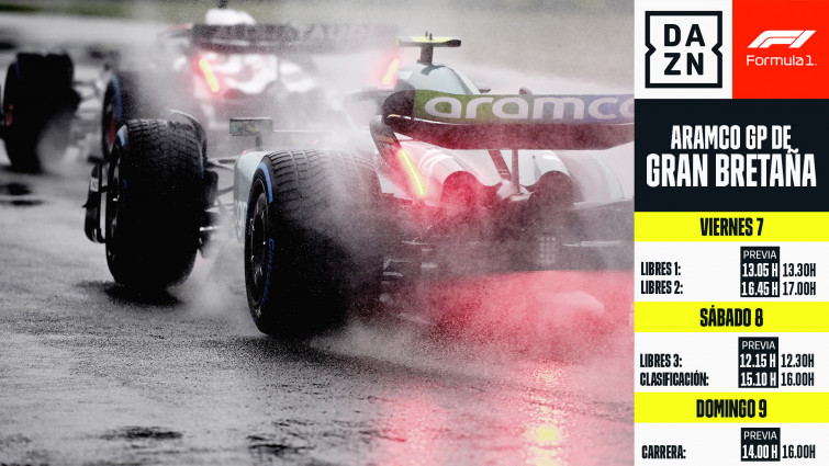 ​F1. GP de Gran Bretaña. Como verlo en la tele. Horarios