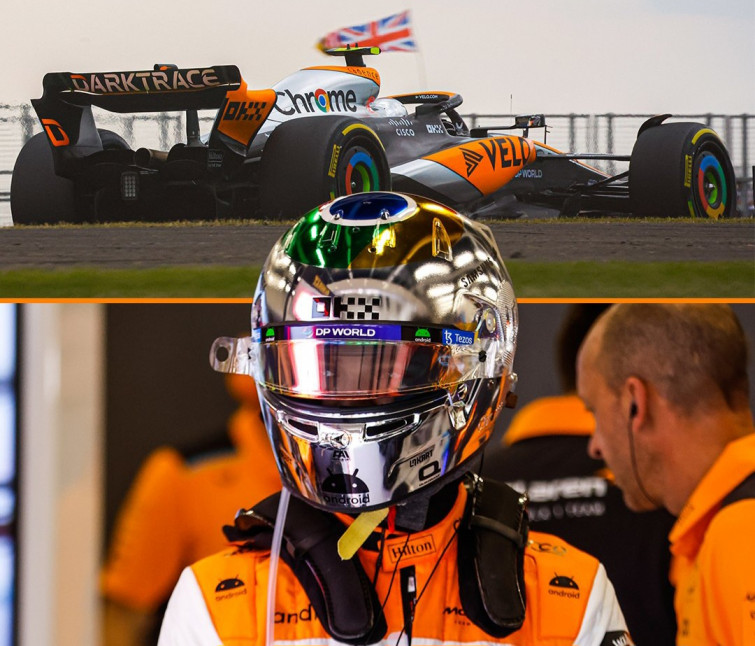 F1. GP Gran Bretaña. Nueva pole de Verstappen, por delante de los McLaren de Norris y Piastri