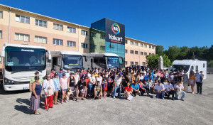 Arranca la séptima edición de la ruta Camino de Santiago de Autocaravanas Yakart