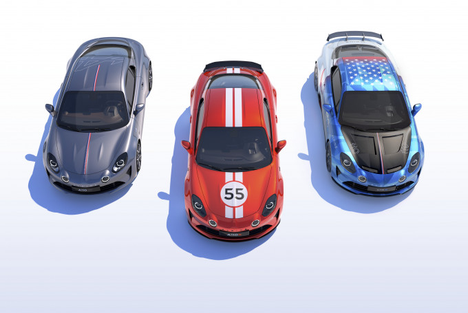 Alpine lanza tres decoraciones exclusivas en su programa Atelier Alpine