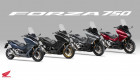 Honda anuncia nuevos colores para la X-ADV y la Forza 750 de 2024